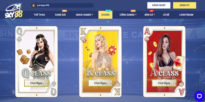 Top 10 trang casino online: Sky88